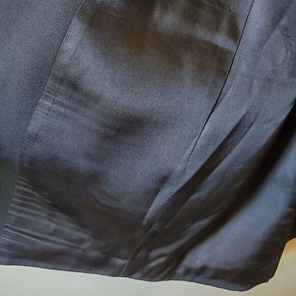 Jones New York Women's Black Wool Blazer Jacket Size 12 Made In USA - Picture 10 of 13